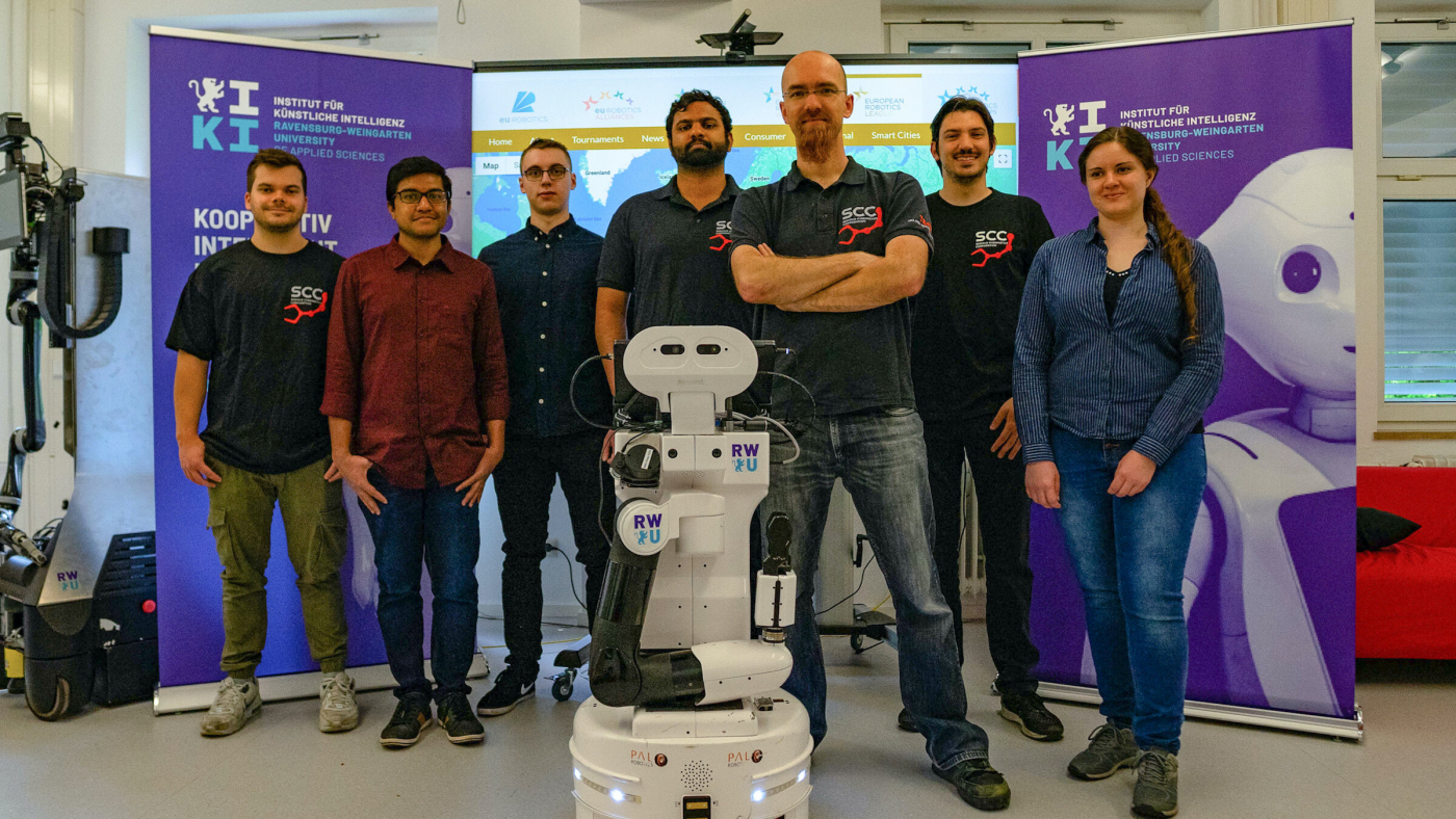 RWU-Team auf der European Robotics League