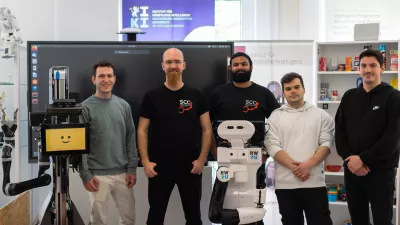 Das Team für den Robocup